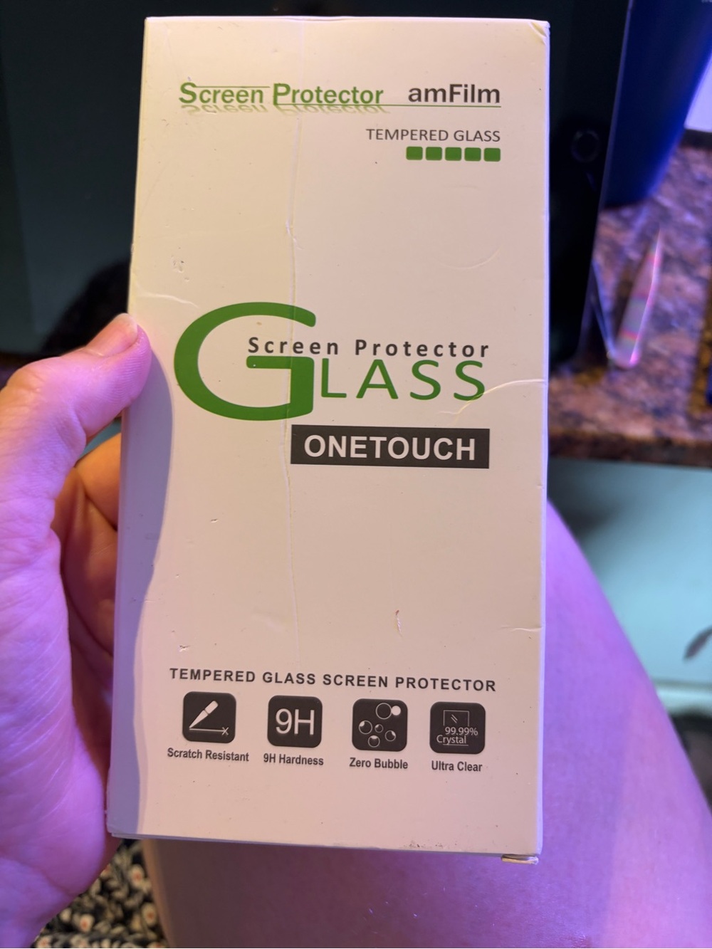 IPHONE 14 OneTouch Tempered Glass Screen Protector - White